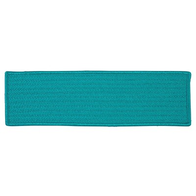 Colonial Mills Simply Home Solid - Turquoise Stair Tread, 1 Pc