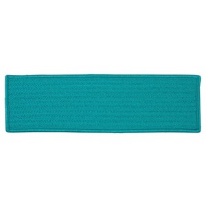 Colonial Mills Simply Home Solid - Turquoise Stair Tread, 1 Pc - 1 of 4
