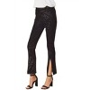 Women's Sequins Front Slit Pants - 2.7 AUGUST APPAREL - 3 of 4
