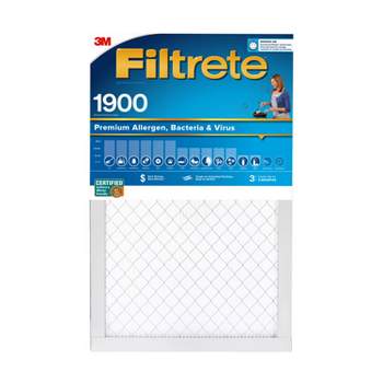 Filtrete 18x24x1 Premium Allergen Bacteria and Virus Air Filter 1900 MPR