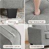 83 Inch Modern 3 Seater Sofa, Deep Seat Couch with Washable Detatchable Covers - 4 of 4