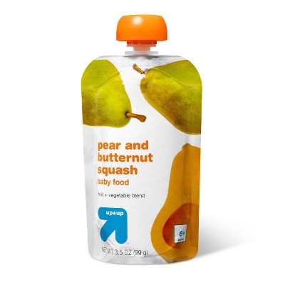 Stage 2 Pear and Butternut Squash Baby Food Pouch - 3.5oz - up & up™