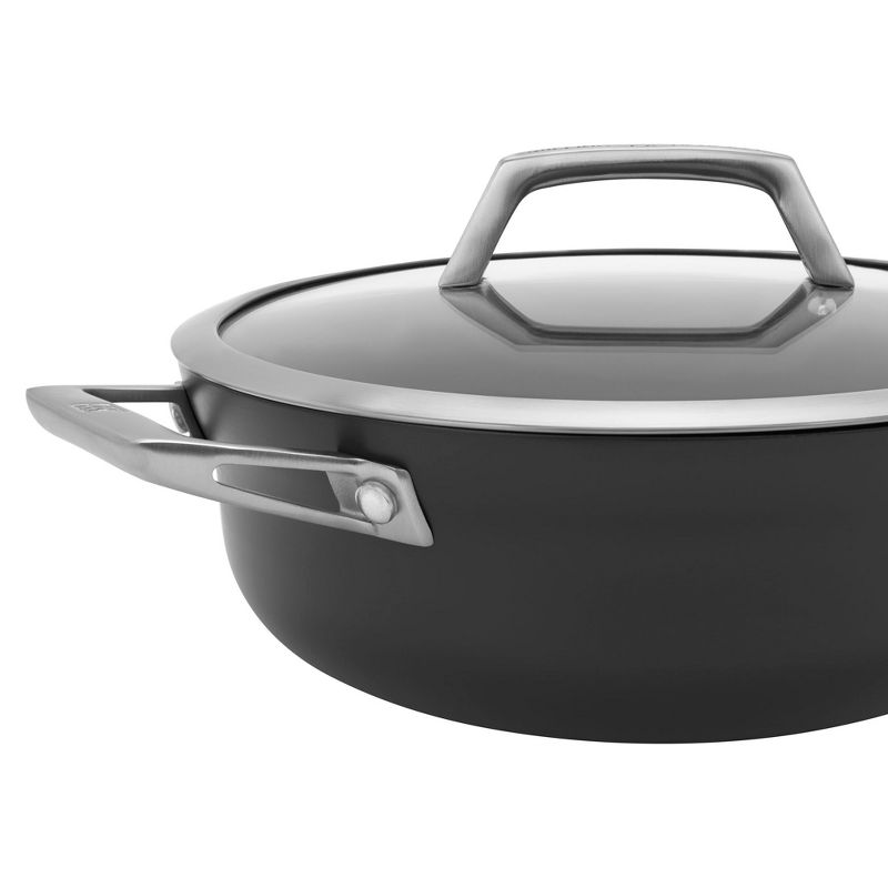 ZWILLING Motion Hard Anodized 4-qt Aluminum Nonstick Chef's Pan, 4 of 5