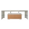 Syemin TV Stands and Consoles Entertainment TV Stand Large TV Stand TV Base Stand with TV Cabinet, White, 51.18"*13.78"*17.72" - 4 of 4