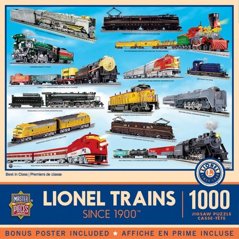 Masterpieces Lionel Trains Best In Class 1000 Piece Jigsaw Puzzle. Target