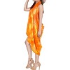 HAPPY BAY Women's Summer Bikini Wraps Beach Wrap Cover up Sarong Swimsuit Swimwear Bathing Suit Cover Ups for Womens One Size Orange, Fish - 4 of 4