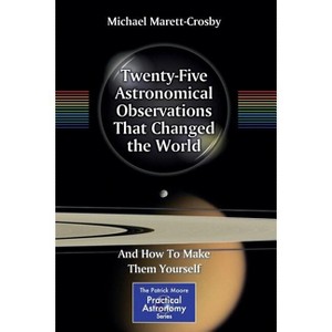 Twenty-Five Astronomical Observations That Changed the World - (Patrick Moore Practical Astronomy) by  Michael Marett-Crosby (Paperback) - 1 of 1