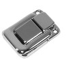 Ferree's Tools Drawbolt Flush Latch Set Drawbolt Latch Only, Nickel Finish - 2 of 2