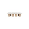 Meridian Furniture,Pavilion Boucle Fabric Bench - 2 of 4
