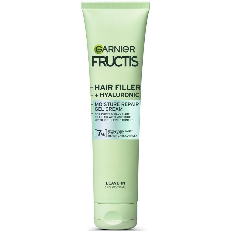 Garnier Fructis Hair Fillers Moisture Repair Leave In Cream for Curly Hair - 5 fl oz, 1 of 14