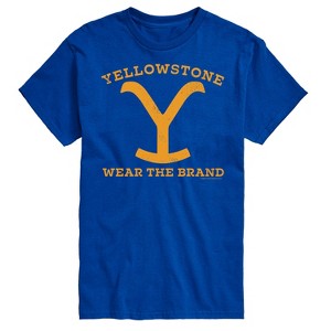 Men's - Yellowstone - Wear The Brand Y Short Sleeve Graphic T-Shirt - 1 of 4