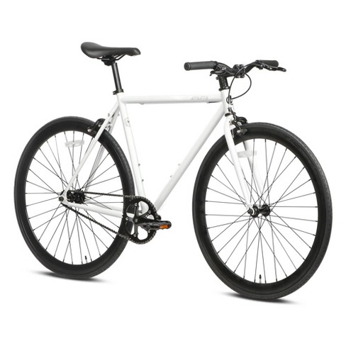 AVASTA BA9002WF 14 700C 54 Inch Single Speed Loop Fixed Gear Urban Commuter Fixie Bike with High TEN Steel Frame for Adults 5 6