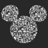 Women's Mickey & Friends Filled With Faces T-Shirt - 2 of 4