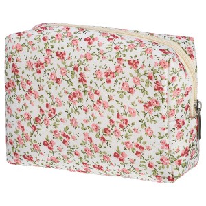 Unique Bargains Women's Quilted Makeup Bags 1 Pc - 1 of 4