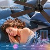 Aheaplus 3-Size Modern Ceiling Fan with Dimmable Light and 6-Speed Reversible DC Motor - 4 of 4