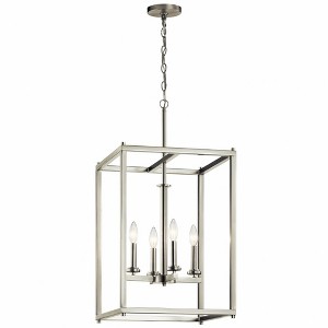 Crosby 31" 4 Light Foyer Pendant Chrome - 1 of 1