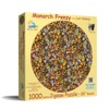 Sunsout Monarch Frenzy 1000 pc Round  Jigsaw Puzzle 35047 - 2 of 4