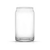 JoyJolt Classic Can Shaped Tumbler Drinking Glass Cups - 17 oz - Set of 6 Highball Drinking Glasses - image 3 of 4