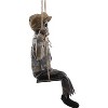 Halloween Express  Animated Swinging Skeletal Boy Halloween Decoration - Size 62 in - Gray - image 3 of 4