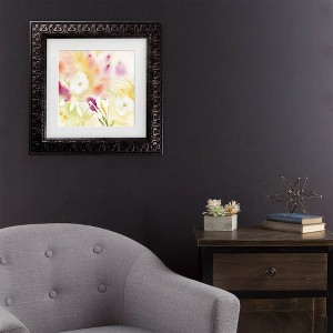 Trademark Fine Art Sheila Golden White Blossom Composition Matted Framed Art - 1 of 4
