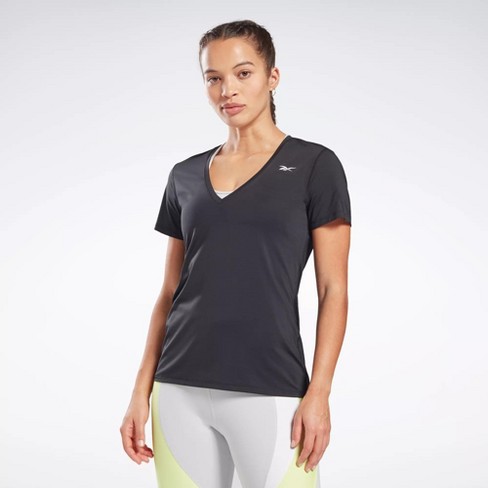 Reebok Activchill Athletic T-shirt Womens Athletic T-shirts X Small Black :  Target