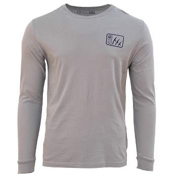 Fintech Fpf Rising USA Long Sleeve Graphic T-Shirt - 2XL - Alloy