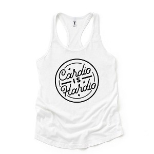 Simply Sage Market Women's Cardio Is Hardio Racerback Tank - 1 of 3