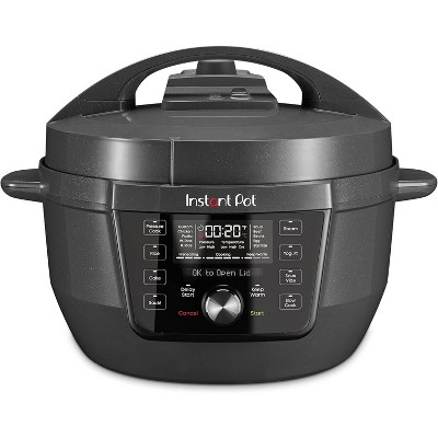 Instant Pot Rio Wide Plus 7.5 Quarts Quiet Steam Release 9 in 1 Electric Multi cooker Pressure Cooker Slow Cooker Rice Cooker More Xl Target