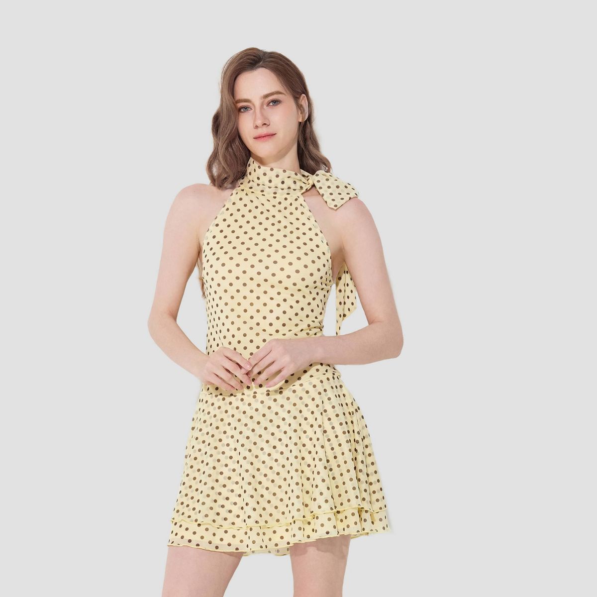 Women's Scarf Mini A-Line Dress - Wild Fable™