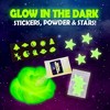 Original Stationery Galaxy Slime Kit, Fun Slime Set with Glow in The Dark Stickers and Glow in the Dark Powder to Make Glitter Slime - 2 of 4
