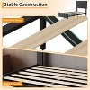 Upholstered Bed Frame with Adjustable Headboard - Wood Slat Support, No Box Spring Needed, Platform Bed with Strong Metal Frame - 4 of 4