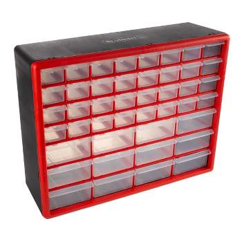 Fleming Supply 44-Drawer Storage Cabinet and Organizer With Large and Small Compartments