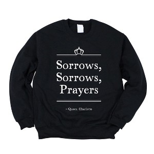 Simply Sage Market Women's Graphic Sweatshirt Sorrows Sorrows Prayer - 1 of 3