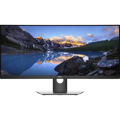 Manufacturer Refurbished Dell P3418HW 34" 21:9 IPS 2560 x 1080 60 Hz Curved Monitor, Black