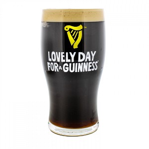 Adult Guinness Lovely Day for a Guinness Pint Glass - 1 of 1