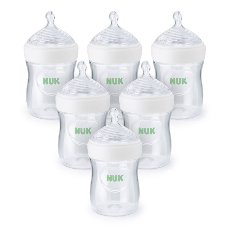 NUK Simply Natural Bottle with SafeTemp - 5oz, 1 of 5