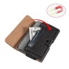 LUXMO Extra Large Horizontal Universal Leather Pouch - Black - 2 of 4