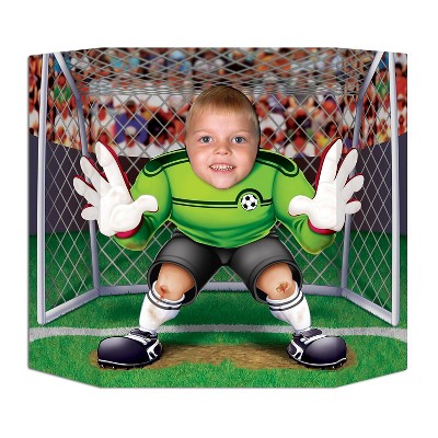 Beistle 3' 1" x 25" Soccer Photo Prop; 2/Pack 57956