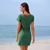 Women's Chic Short Sleeve Beach Twist Dress - Cupshe - 4 of 4