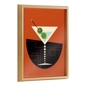 16" x 20" Blake Martini Framed Printed Art by Amber Leaders Designs - Kate & Laurel All Things Decor - 1 of 4