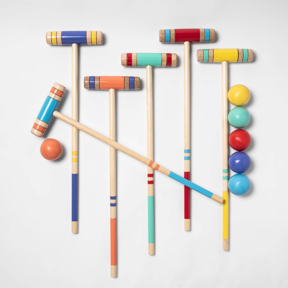 Kids' Croquet Lawn Sports Set - Sun Squad