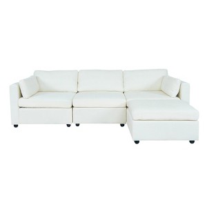 MyDepot Modern Sectional Sofa 4 Seater L Shape for Living Room - 1 of 4
