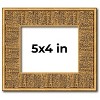 PosterPalooza | Photo Size Sculpted Black Picture Frame - UV Acrylic, Foam Board Backing, Hanging Hardware - 2 of 4