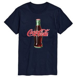 Men's - Coca-cola - Coke Bottle Logo Short Sleeve Graphic T-Shirt - 1 of 3