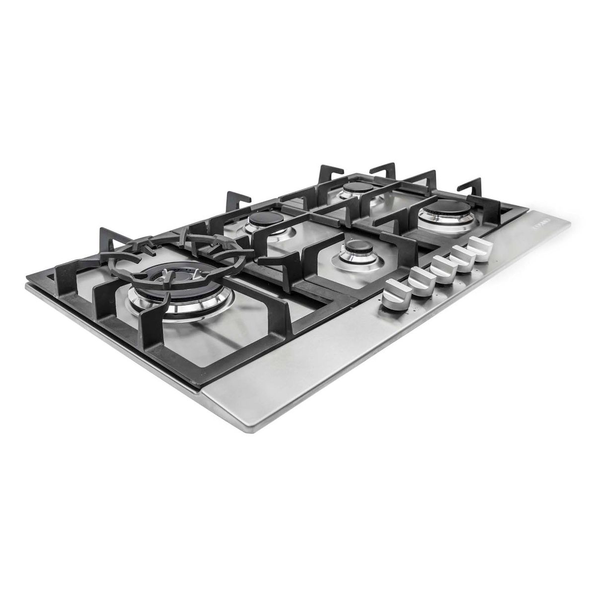 Cosmo COS-850SLTX-E 30 in. Gas Cooktop in Stainless Steel with 5 Sealed Brass Burners - thumbnail 5