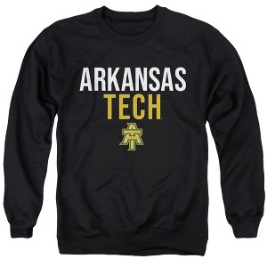 Arkansas Tech University Official Stacked Adult Crewneck Sweatshirt - 1 of 4