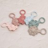 Silicone Baby Pop-it Flower Rattle - Engage Your Baby's Senses with Vibrant Colors and Popping Delight with Sensory Teething Fun (MultiColor) - 3 of 4
