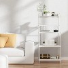 LunaLulinlk 4-Tier Kitchen Microwave Storage Rack with Metal Shelves - 2 of 4