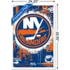 Trends International NHL New York Islanders - Maximalist Logo 23 Framed Wall Poster Prints - 3 of 4