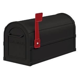 Salsbury Industries Heavy Duty Rural Mailbox - Black - 1 of 4